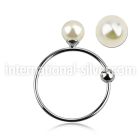 ns06pr3 nose hoop silver 925 nose