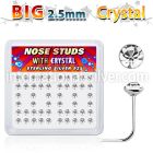 ns19cx l shape nose studs silver 925 nose