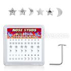 nsbxm8c 925 silver nose screws and nose studs nose piercing