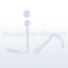 nscrt20 l shape nose studs bioflex ptfe nose