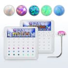 nso2 l shape nose studs silver 925 nose