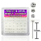 nybxpbc bend it to fit nose studs silver 925 nose