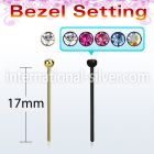 nycbt25 bend it to fit nose studs anodized surgical steel 316l nose