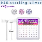 nyczbxm bend it to fit nose studs silver 925 nose