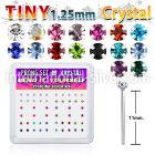 nyp6mx bend it to fit nose studs silver 925 nose