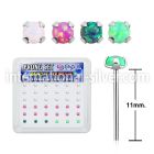 nypo2 bend it to fit nose studs silver 925 nose