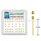 nyx18b2 bend it to fit nose studs silver 925 nose