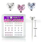 nyzbhm bend it to fit nose studs silver 925 nose