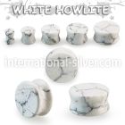 pgsnn wood bone horn & stones plugs ear  lobe  piercing