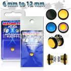 pkmp27 cheaters  illusion plugs and tapers anodized surgical steel 316l belly button