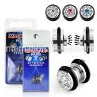 pkmp99 cheaters  illusion plugs and tapers surgical steel 316l belly button