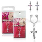 pknp19 fake illusion hoops others belly button