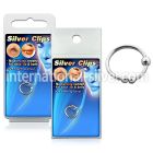 pksc6 fake illusion hoops silver 925 nose