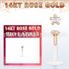 rbizsc nose bone bioflex ptfe labrets chin