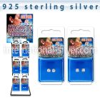 rkmgcz fake illusion body jewelry silver 925 belly button