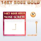 rscb1 l shape nose studs gold nose
