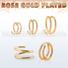 rsspr20 925 silver nose hoops nose  piercing