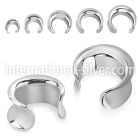 sdp mirror polished surgical steel saddle ear plug
