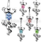 se009 belly rings surgical steel 316l belly button