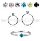 selz20 surgical steel seamless and segment rings nose  piercing