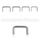 sepa straight barbells surgical steel 316l septum