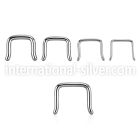 sepb straight barbells surgical steel 316l septum