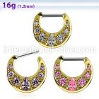 sepi16 straight barbells surgical steel 316l septum