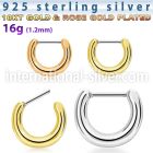sepoo surgical steel barbells septum piercing