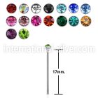 sns18 bend it to fit nose studs surgical steel 316l 