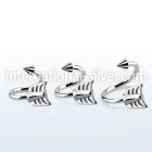 sp14aw spirals twisters surgical steel 316l eyebrow