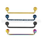 subta surface piercing anodized surgical steel 316l surface piercings