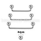 sudb4 surface piercing surgical steel 316l surface piercings