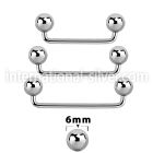 sudb6 surface piercing surgical steel 316l surface piercings