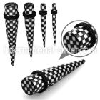 tpacr tapers acrylic body jewelry ear lobe