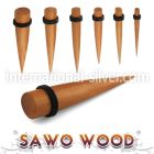 tpter tapers organic body jewelry ear lobe