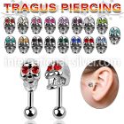 trg24b straight barbells surgical steel 316l tragus