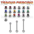 trg44 surgical steel barbells tragus piercing
