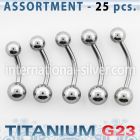 ublk195 belly rings titanium g23 implant grade belly button