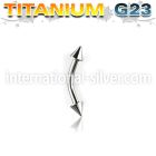ubnen25 micro curved barbells titanium g23 implant grade eyebrow