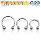 ucbb horseshoes titanium g23 implant grade belly button