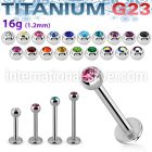 ulbc3 labrets lip rings titanium g23 implant grade labrets chin