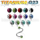 uspfr3e spirals twisters titanium g23 implant grade eyebrow