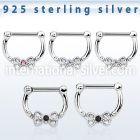 vsepk16 straight barbells silver 925 septum