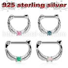 vsepp14 straight barbells silver 925 septum