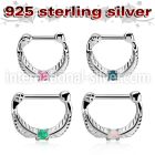 vsepp16 straight barbells silver 925 septum