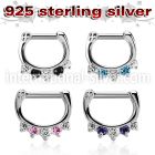 vsepqx14 straight barbells silver 925 septum