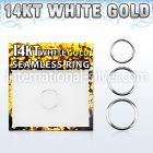 wsel20 seamless segment rings gold nose