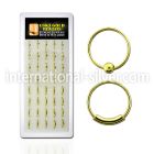 x18gnh nose hoop silver 925 nose