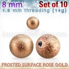 xfobtt8g loose body jewelry parts anodized surgical steel 316l 