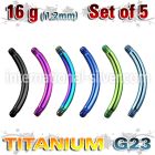 xutbn16 loose body jewelry parts anodized titanium g23 implant grade belly button